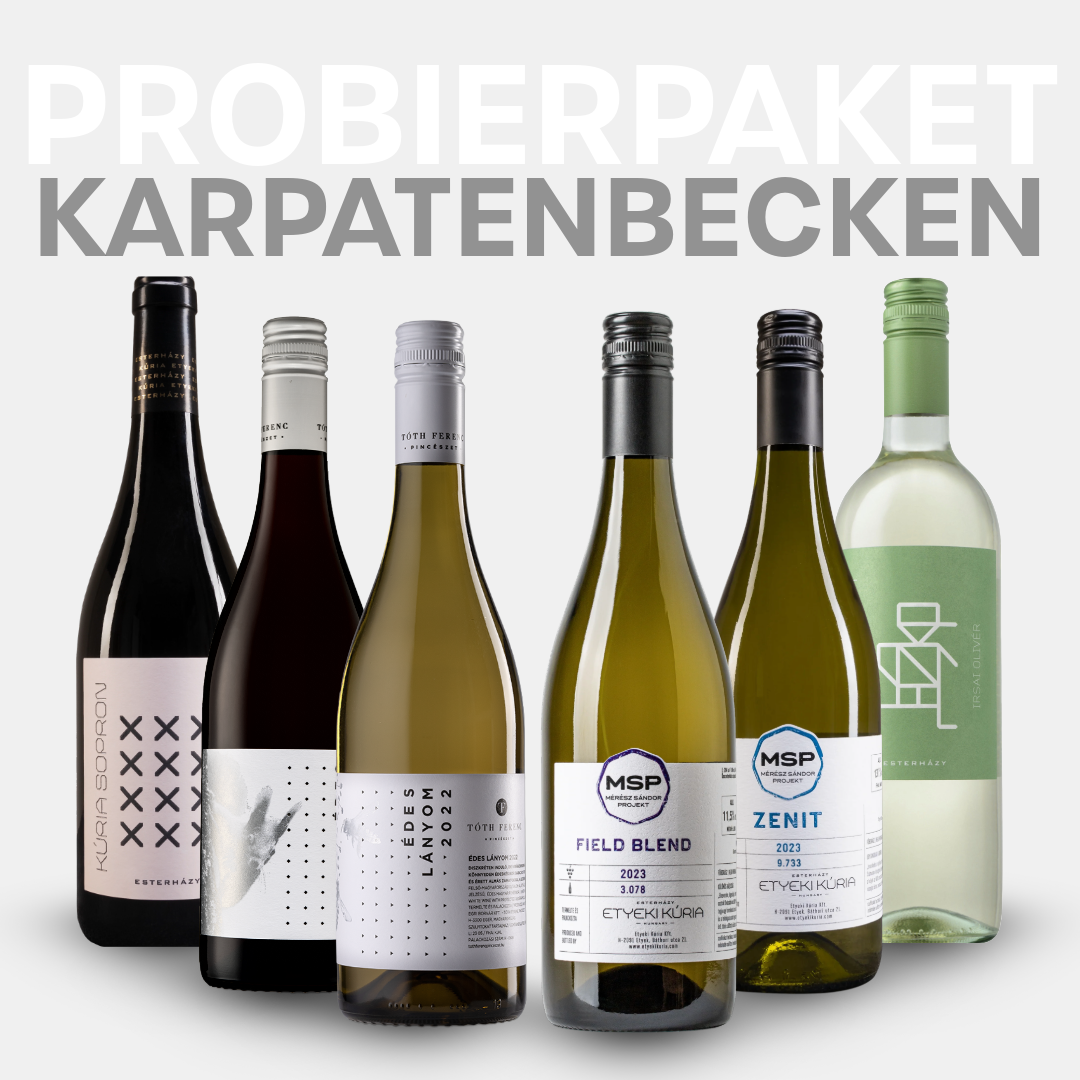 Ungarische Weine kaufen im Probierpaket Karpatenbecken