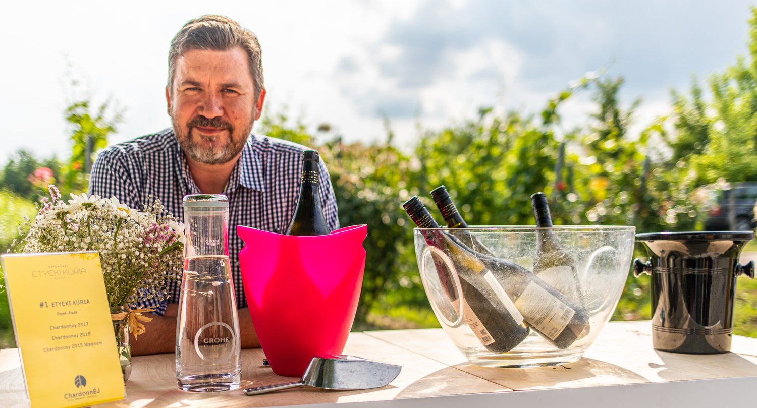 Chefwinzer vom Weingut Etyeki Kúria: Sándor Mérész