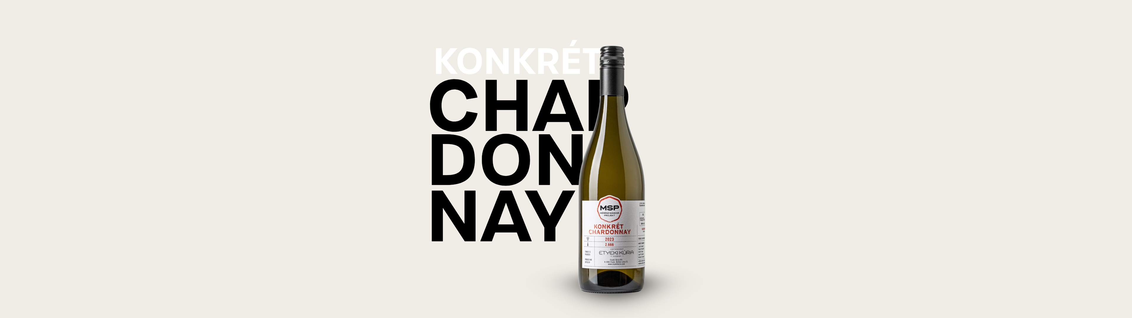 Etyeki Kúria MSP Konkrét Chardonnay 2023